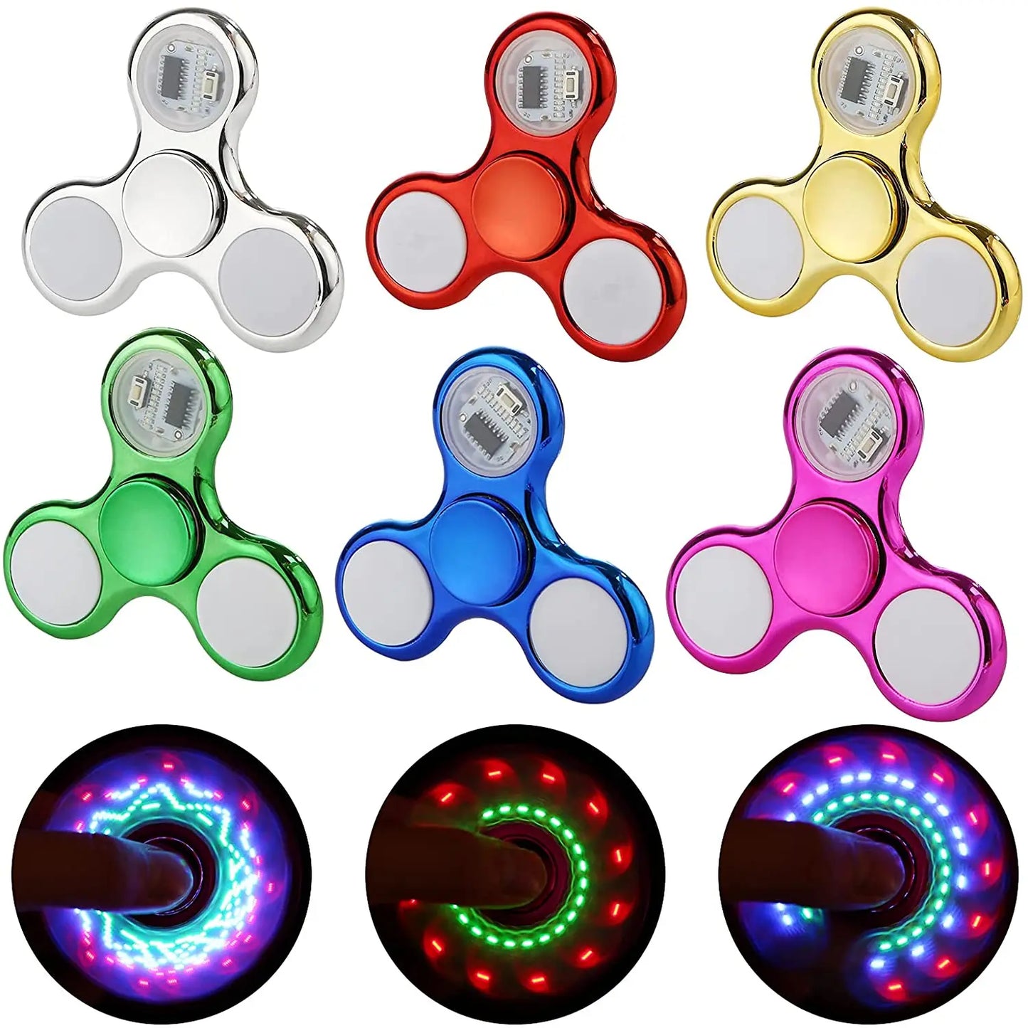 Fidget Spinner Glow