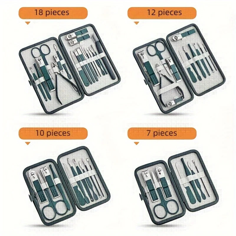 Kit Profissional de Cuidados com as Unhas